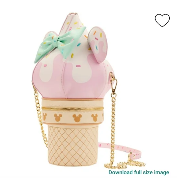 Stitch shoppe disney soft serve icecream crossbody bag - Picture 3 of 16